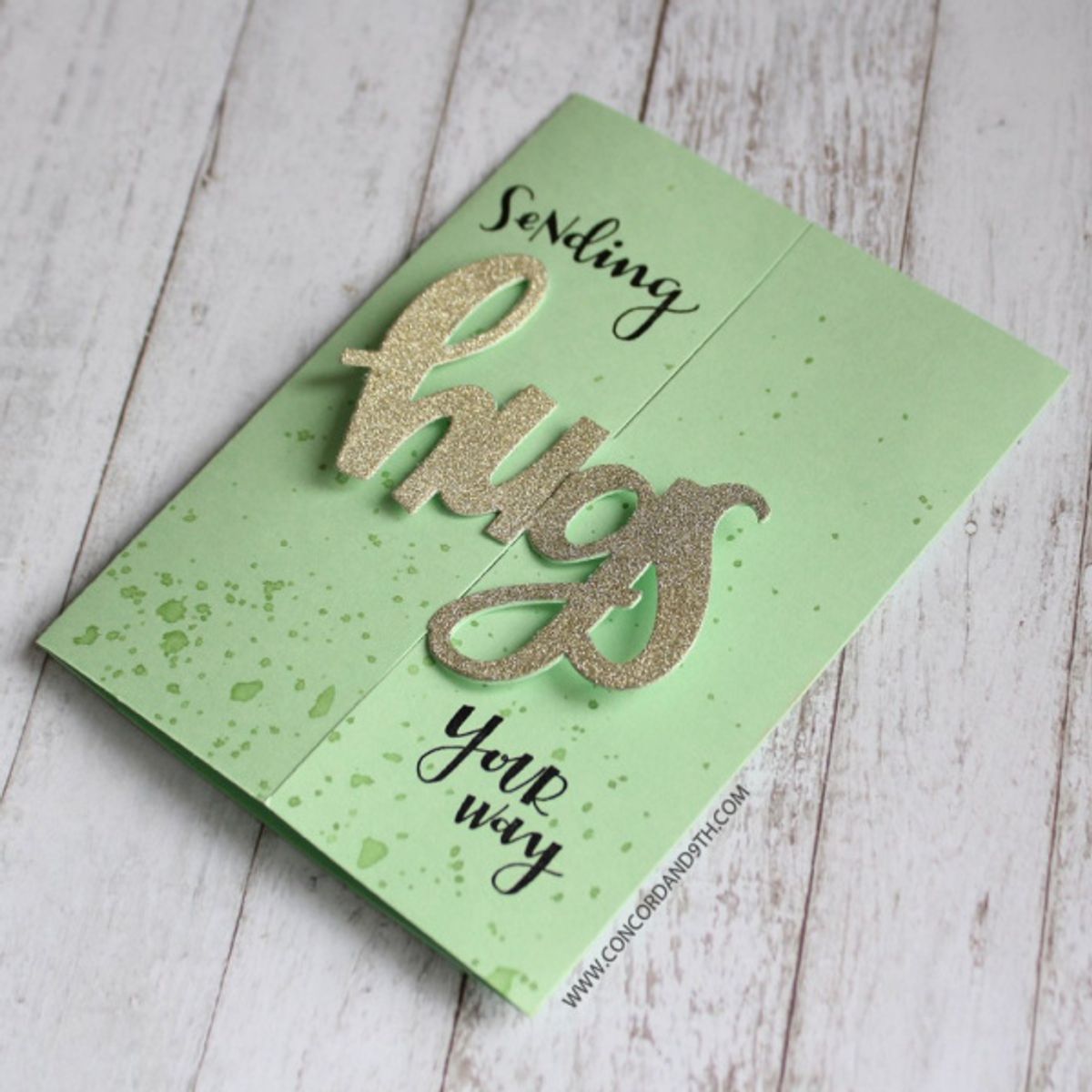 Concord & 9th Hugs Card Dies