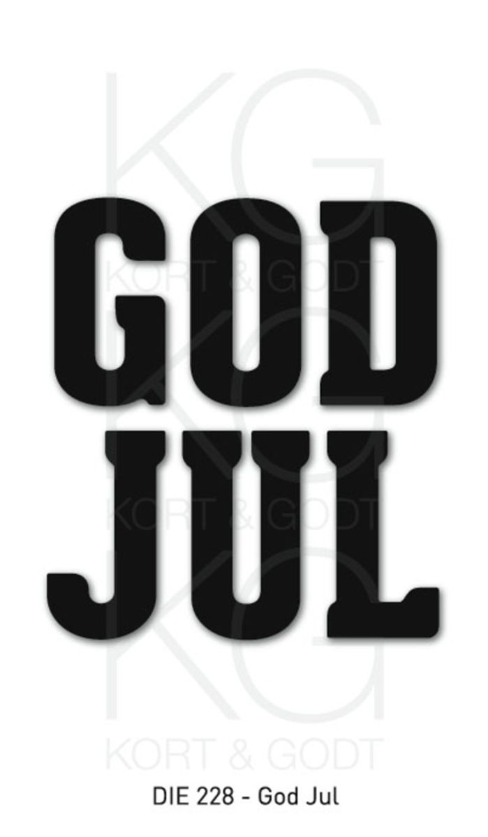 Kort og Godt Die 228 - God jul