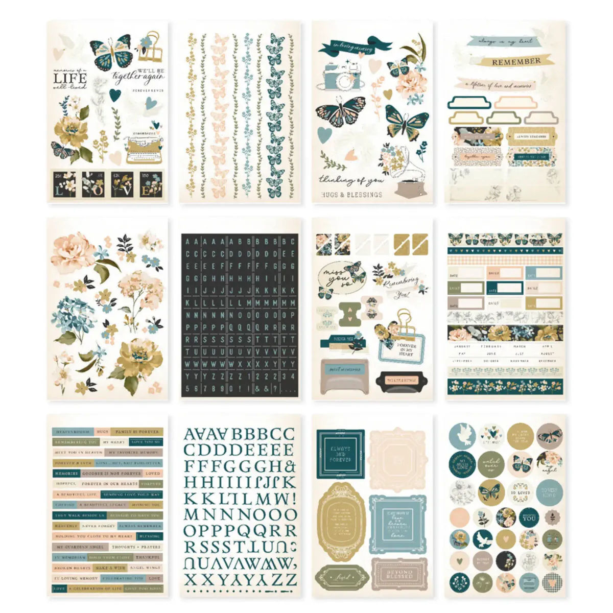 Simple Stories Sticker Book Remember