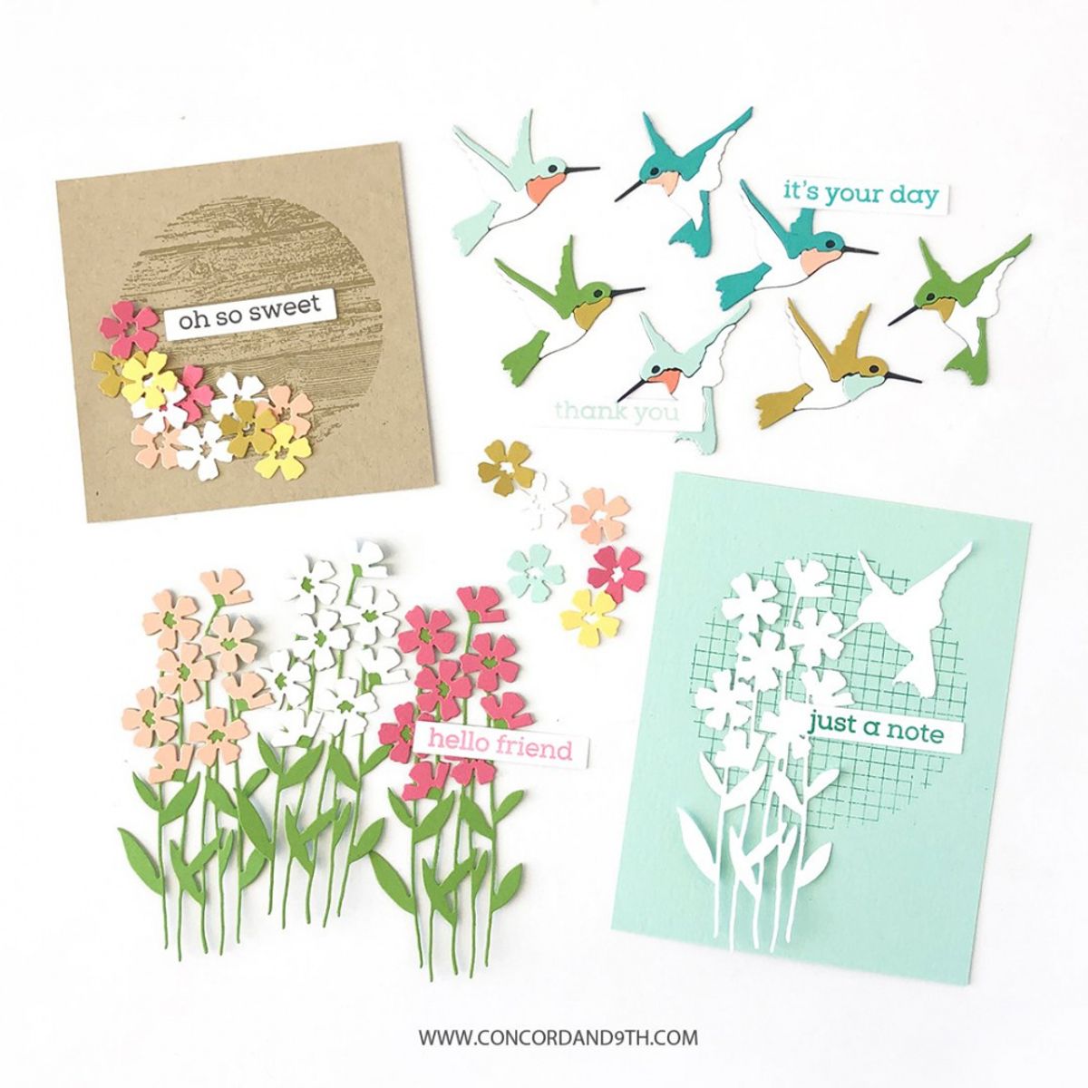 Concord & 9th Eclectic Garden Stamp Set