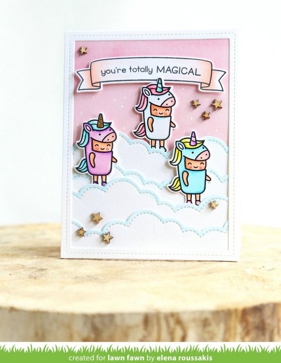 Lawn Fawn Costume Party Stamp Set