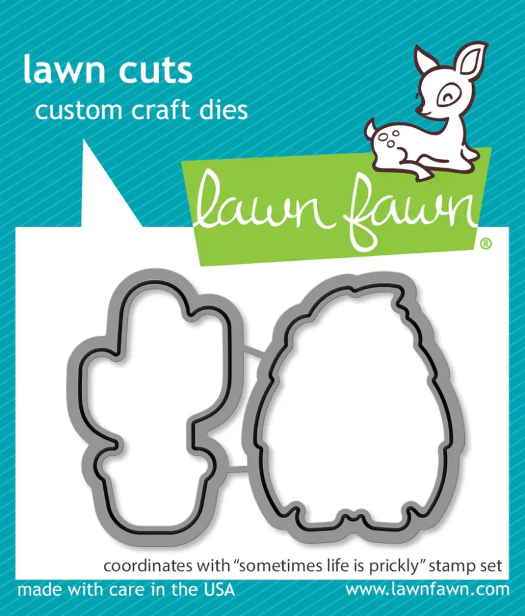 Lawn Fawn Sometimes Life Is Prickly Dies