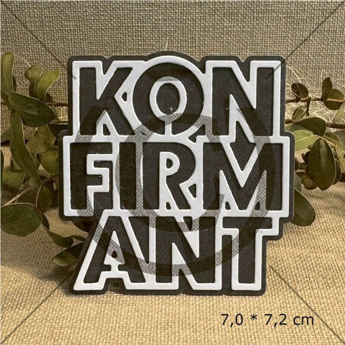 Papirdesign Konfirmant 35 dies