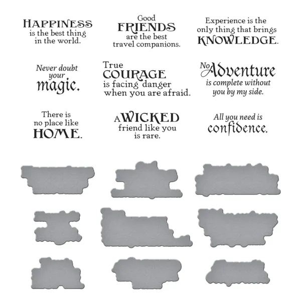 Hovedbilde Spellbinders Wonder of Oz Pressplate & Die - ...