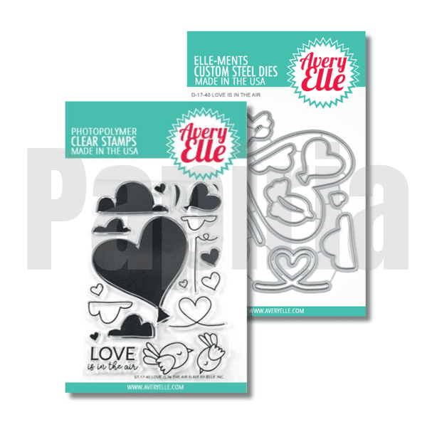 Hovedbilde Avery Elle Love Is In The Air Stamp & Die Set