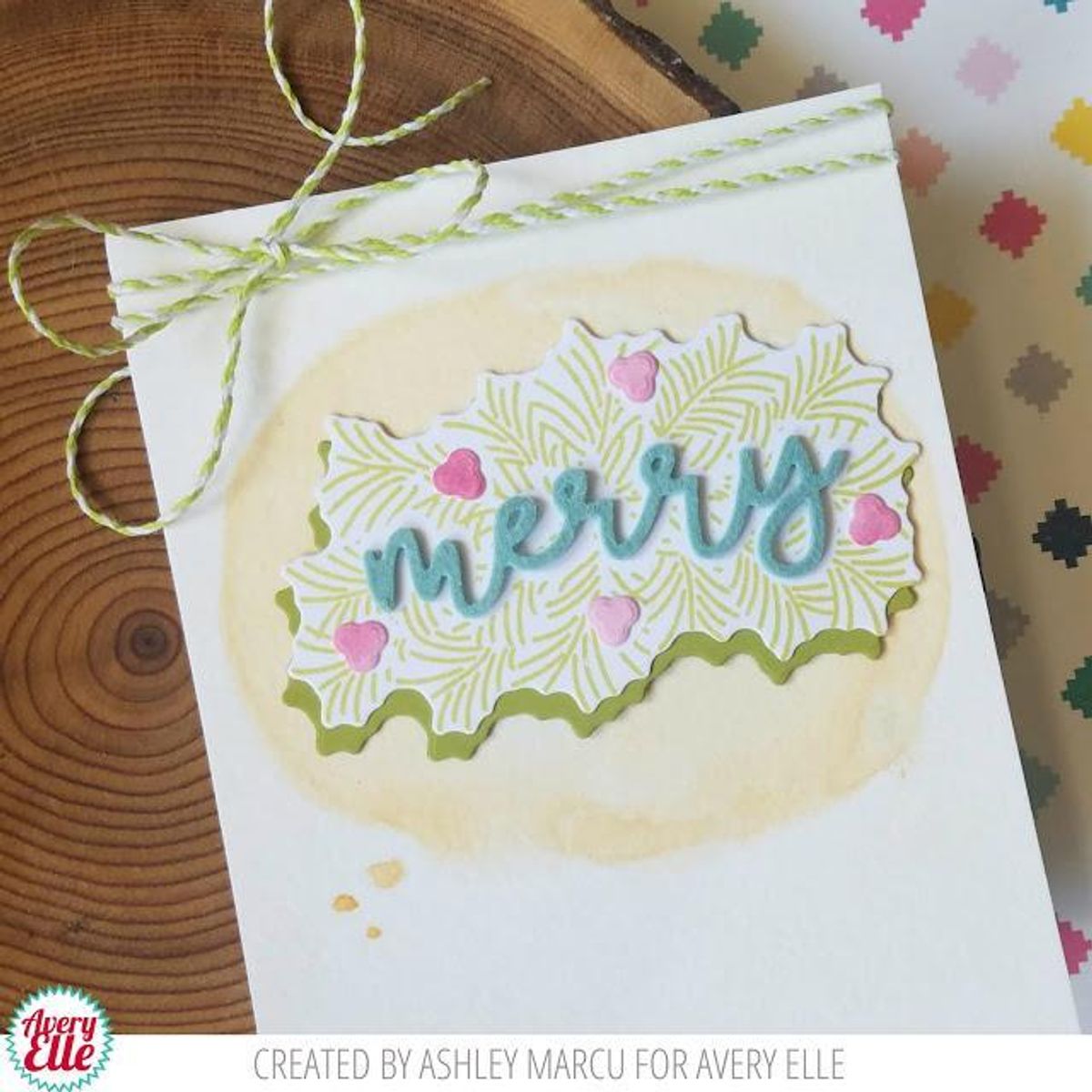 Avery Elle Peaceful Pines Stamp Set