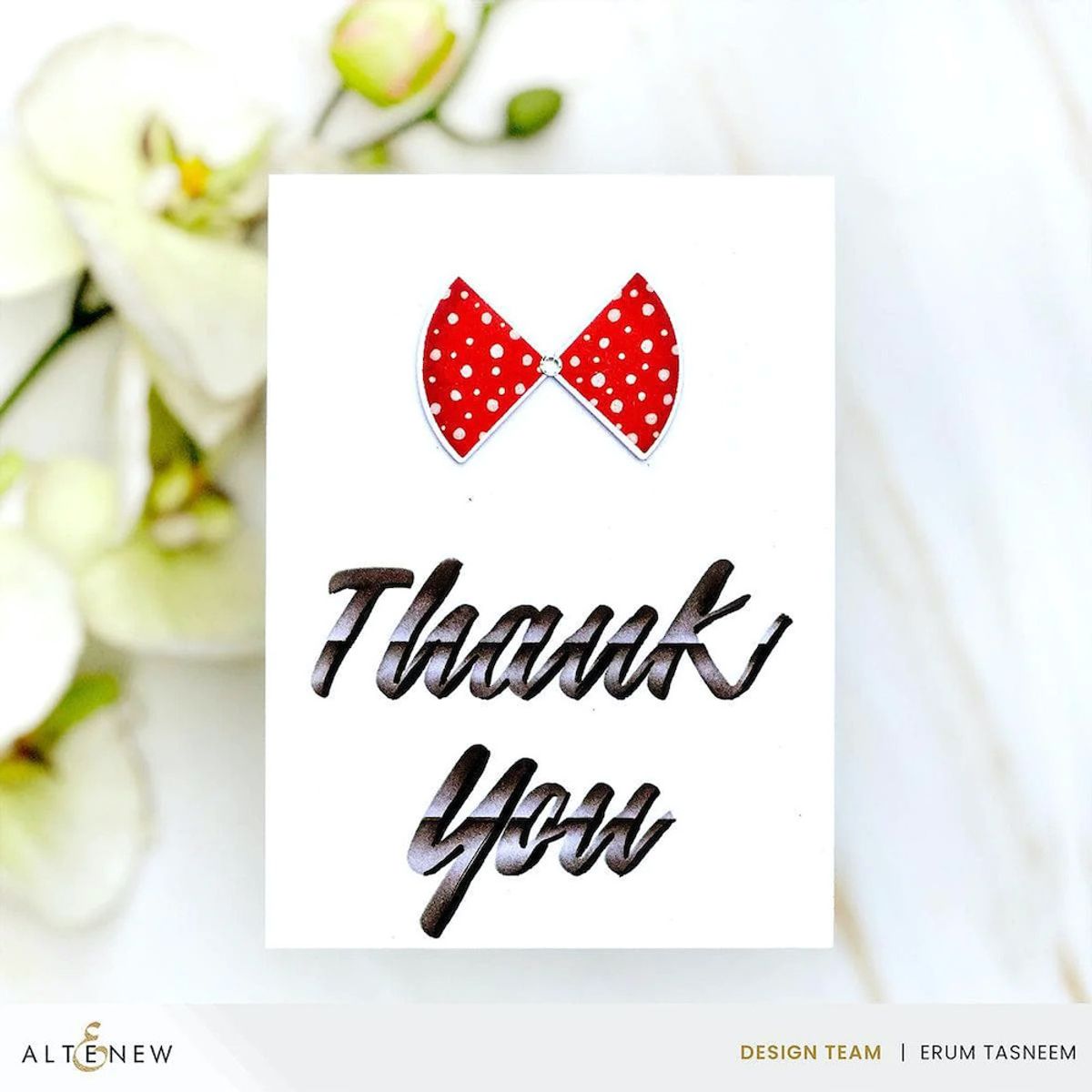 Altenew Chrome Sentiments Stencil