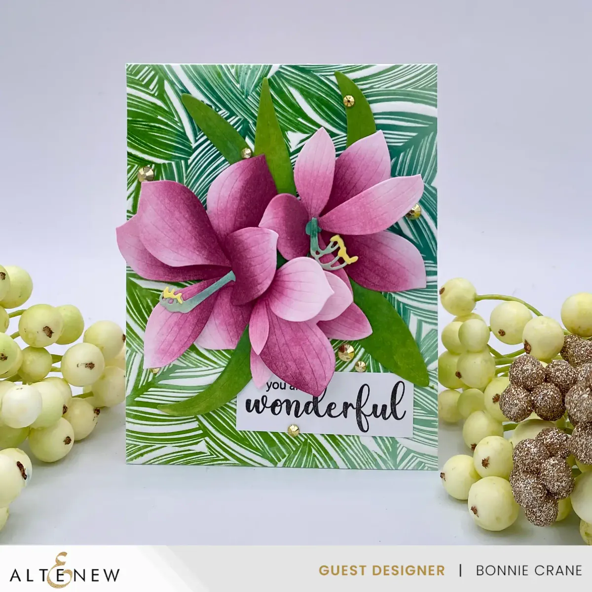 Altenew Foliage Fiesta Press Plate