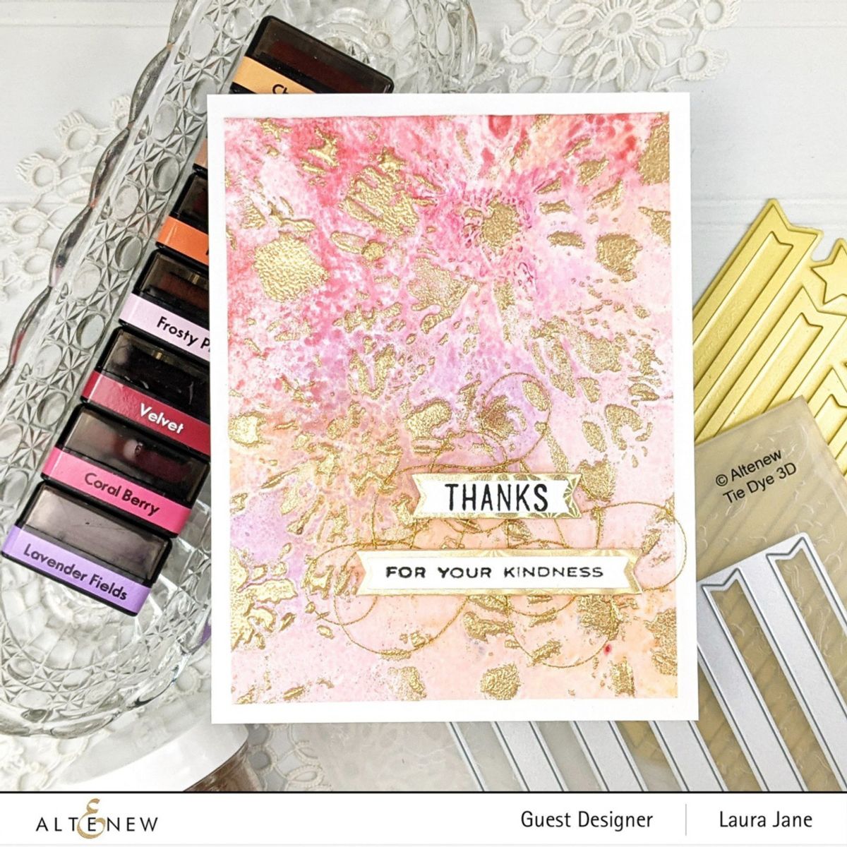 Altenew Sentiment Banners Hot Foil Plate