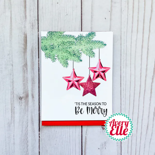 Hovedbilde Avery Elle Layered Stars Stamp & Die Set