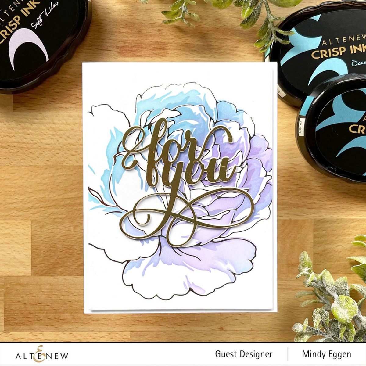Altenew Gilded Rose Layering Stencil Set