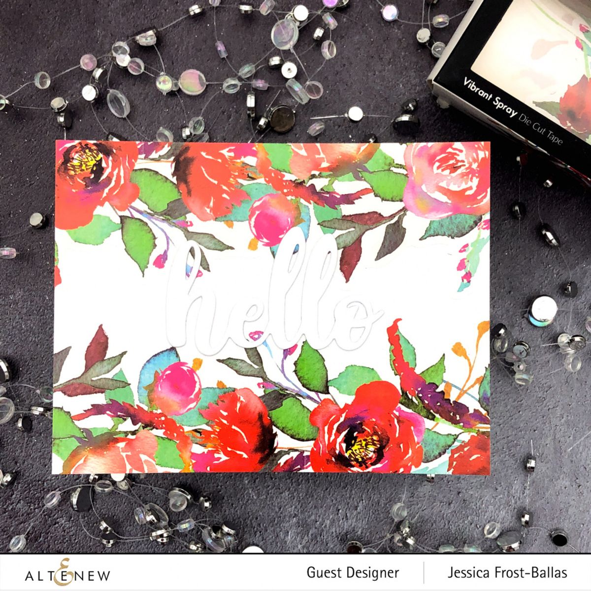 Altenew Vibrant Spray Die Cut Tape