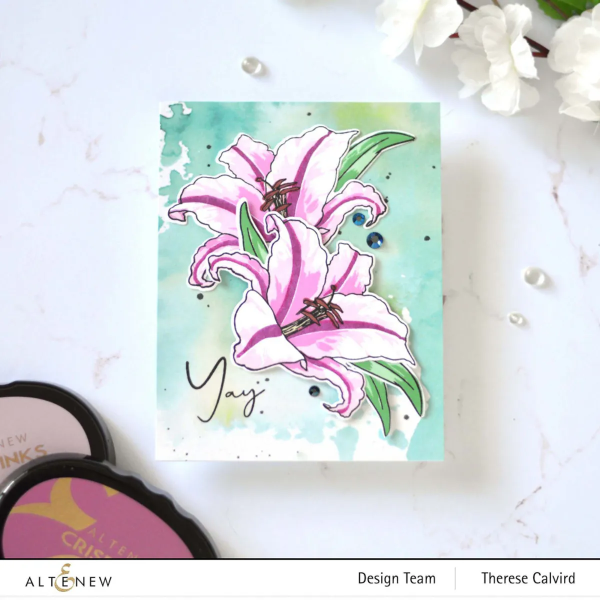 Altenew Build-A-Flower: Queen of the Lilies