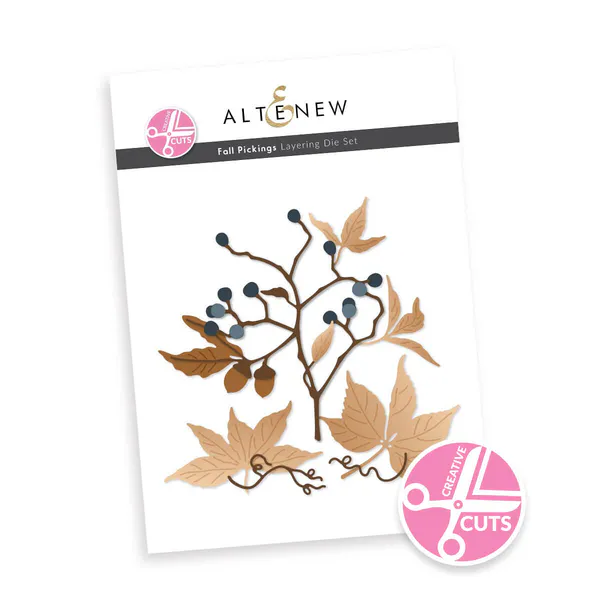 Hovedbilde Creative Cuts: Fall Pickings Layering Die Set