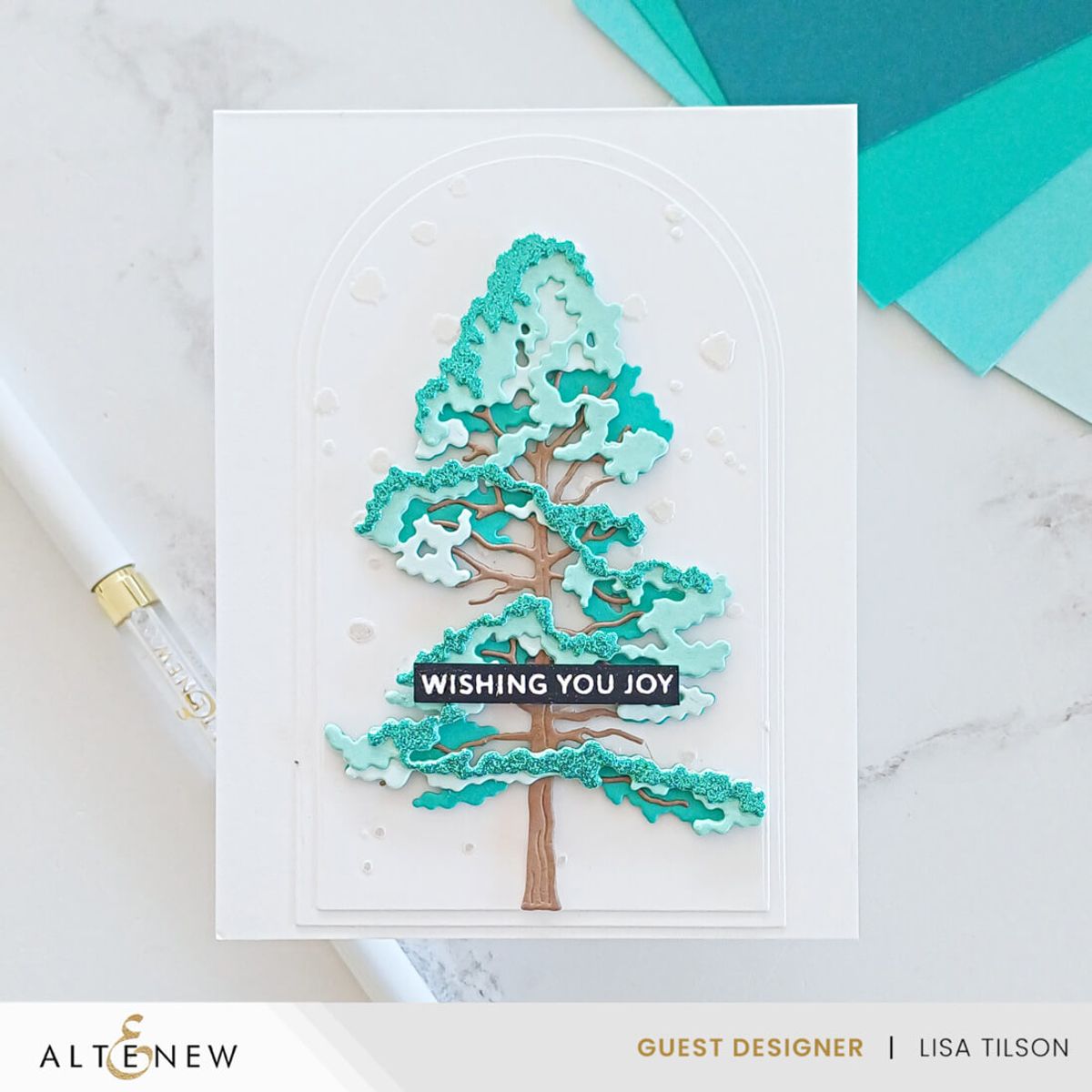 Creative Cuts: Jack Pine Tree Layering Die Set