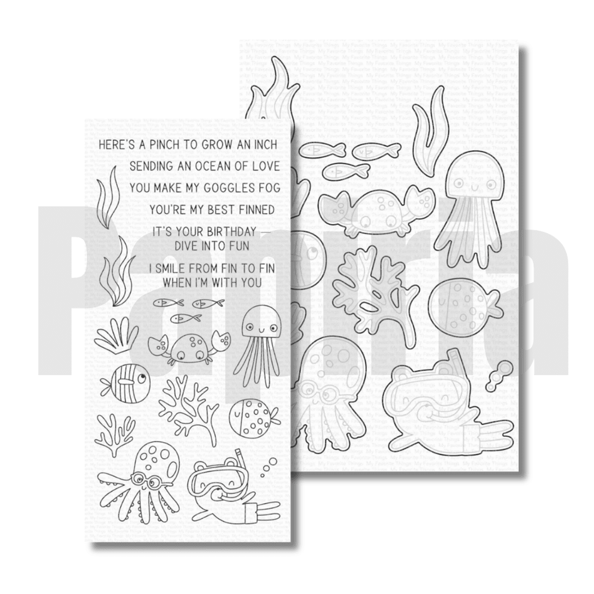 MFT Best Fins stamp and die set