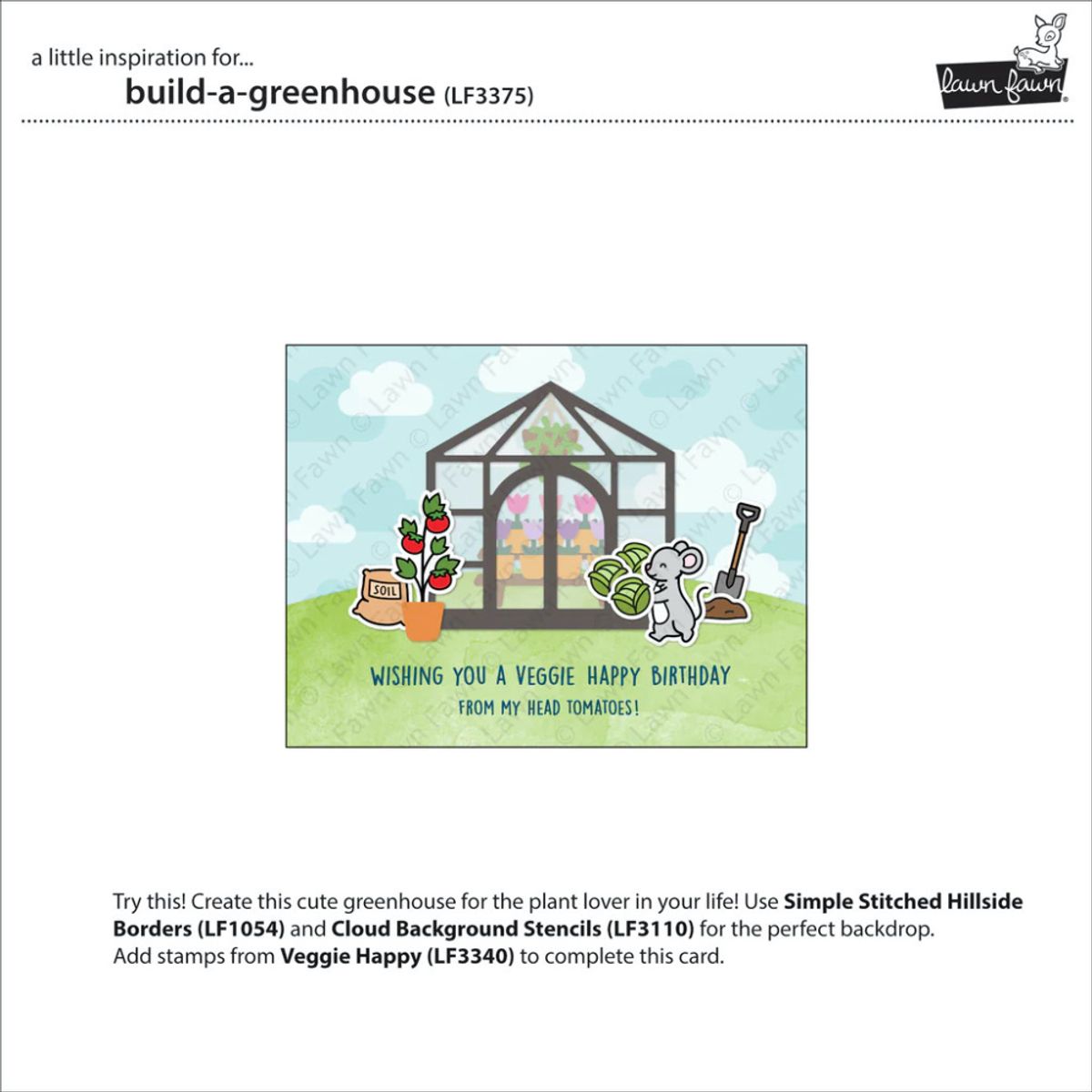 Lawn Fawn Build-A-Greenhouse Dies