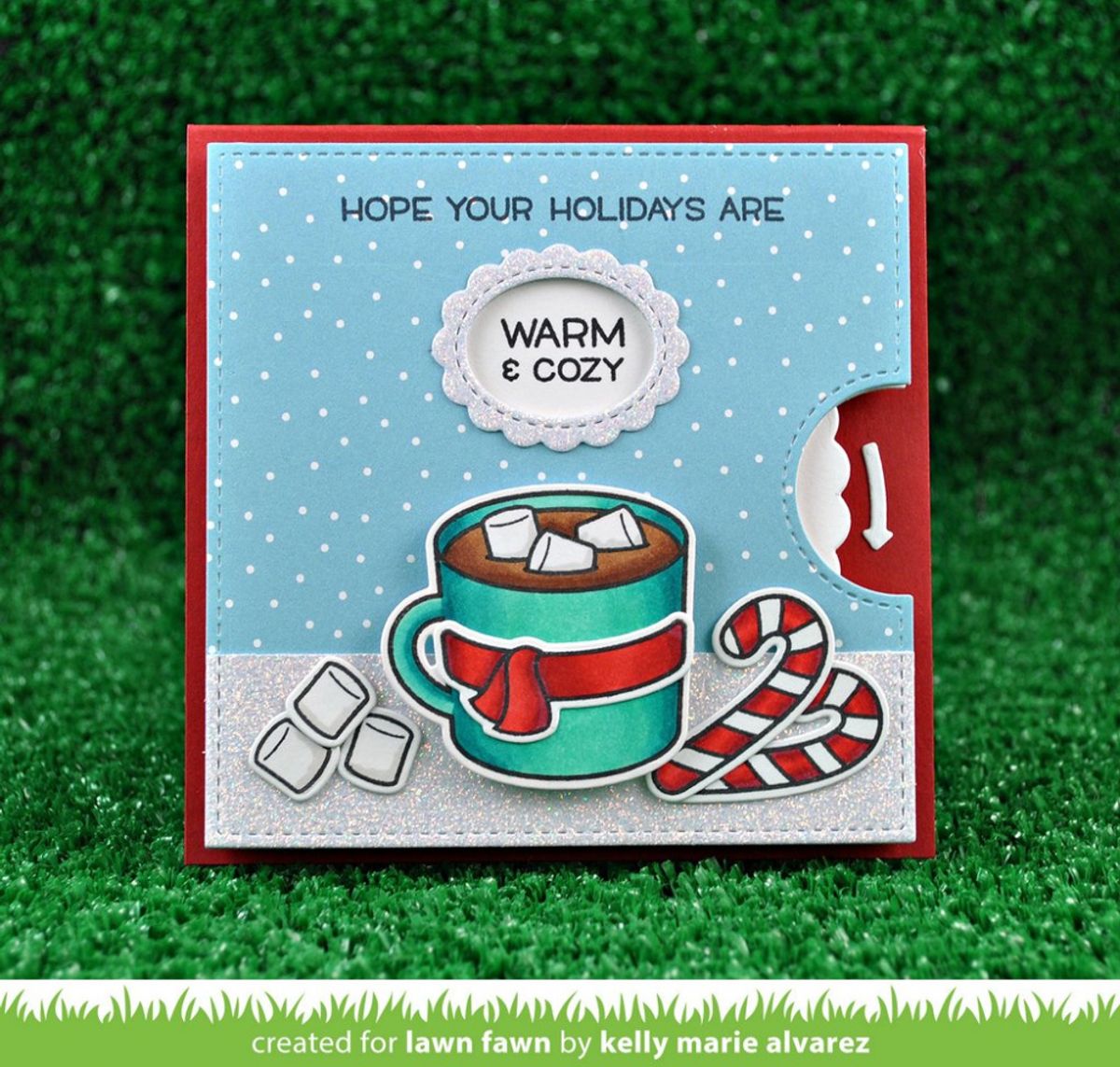 Lawn Fawn Thanks a Latte Stamp Set