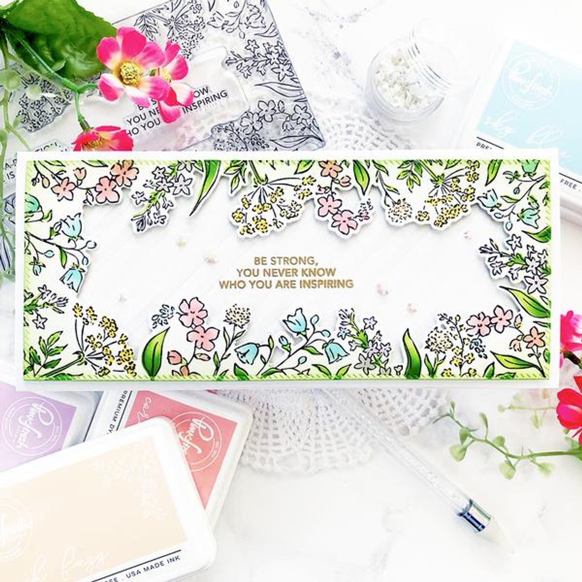 Pinkfresh Studio Be Courageous bundle