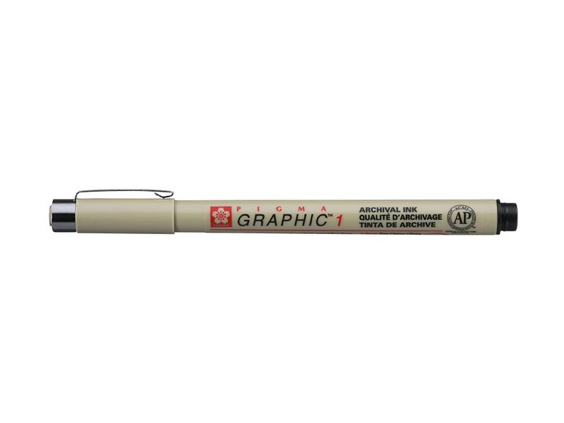 SAKURA Pigma Micron Fineliner - 003 Nero - 0,15 mm Inchiostro impermeabile per archiviazione