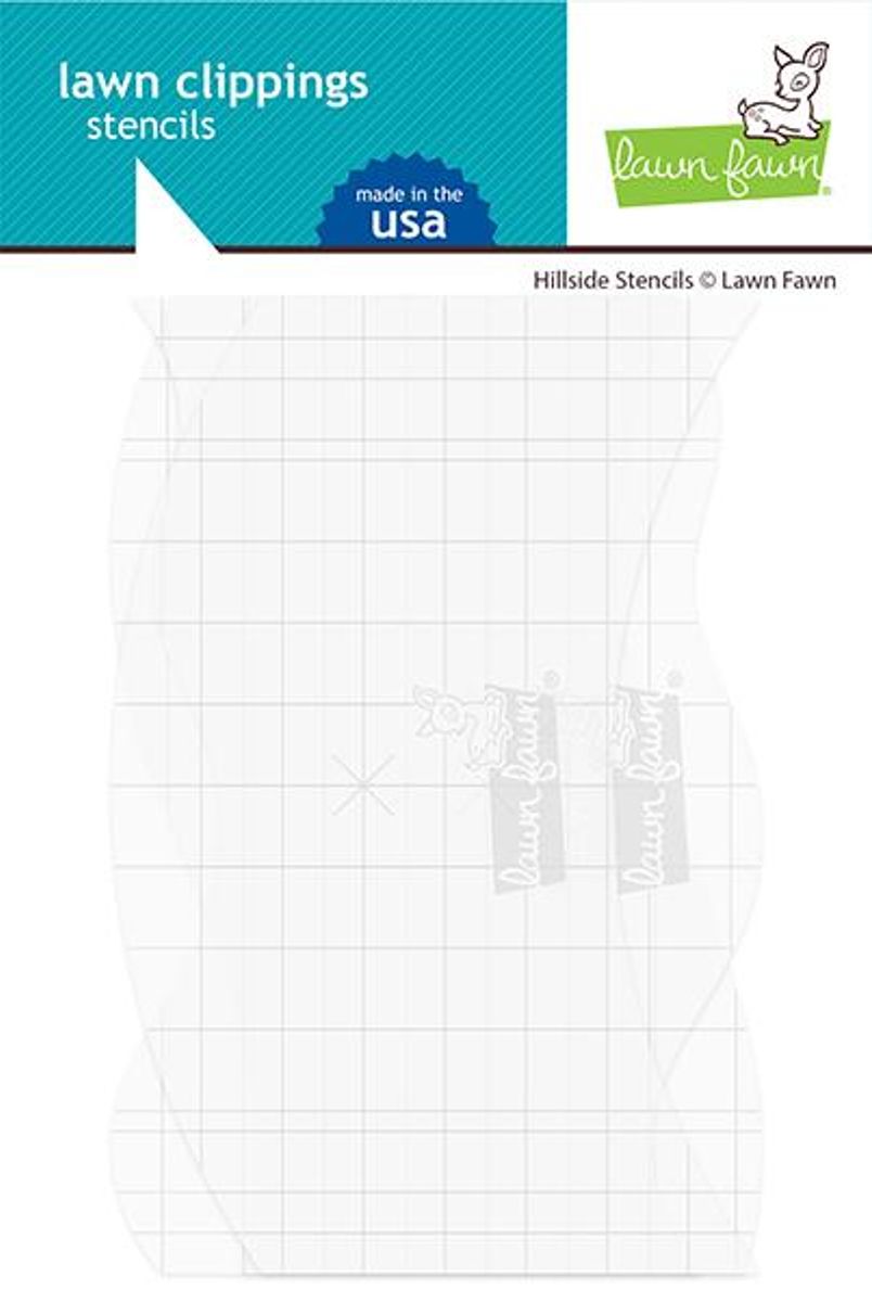 Lawn Fawn Hillside Stencils