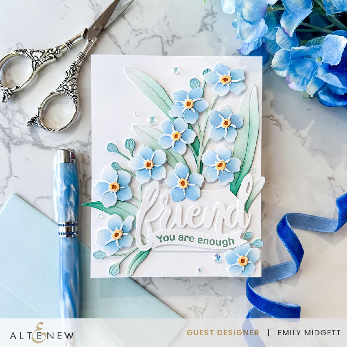 Craft-A-Flower: Forget-Me-Not Layering Die Set