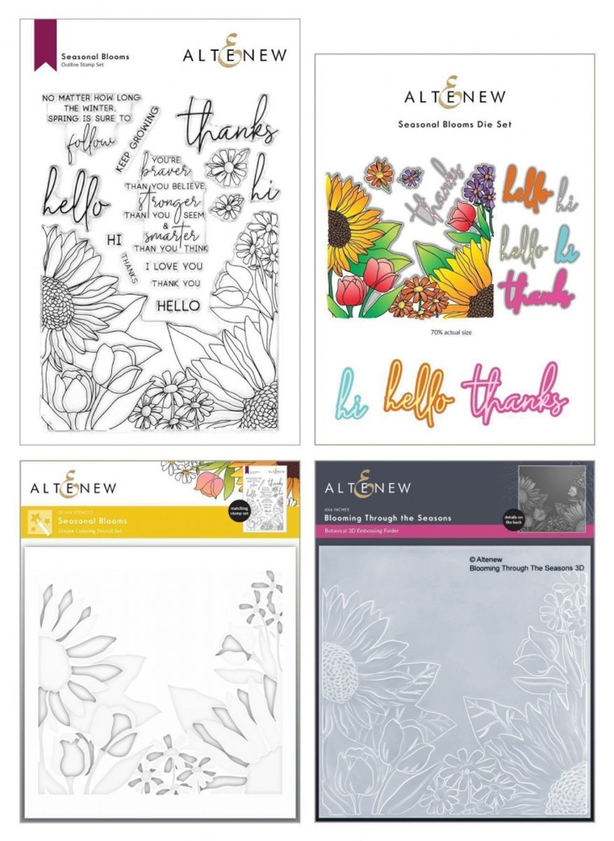 Altenew Craft Your Life Project Kit: Seasonal Blooms