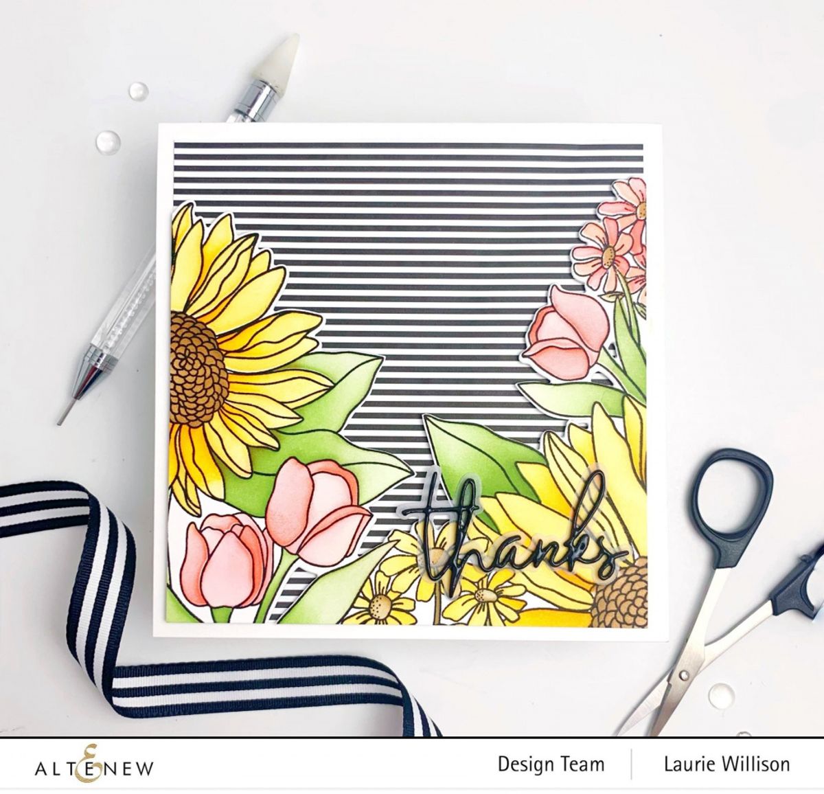 Altenew Craft Your Life Project Kit: Seasonal Blooms