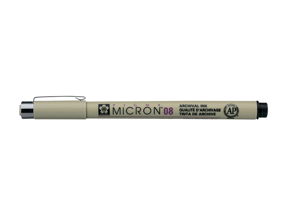 Sakura Pigma Micron 08 Svart