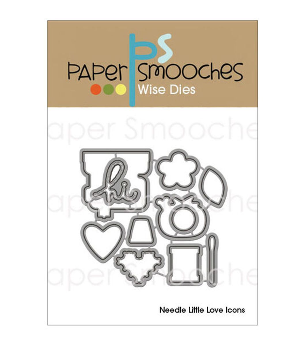 Paper Smooches Needle Little Love Stamp & Die Set
