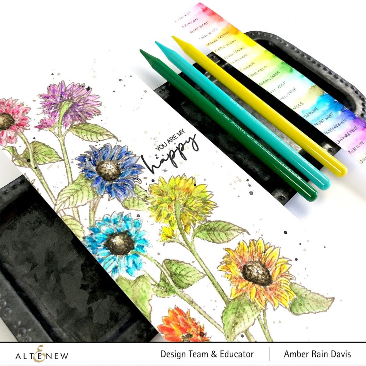 Altenew Woodless Watercolor Pencil 24 Set