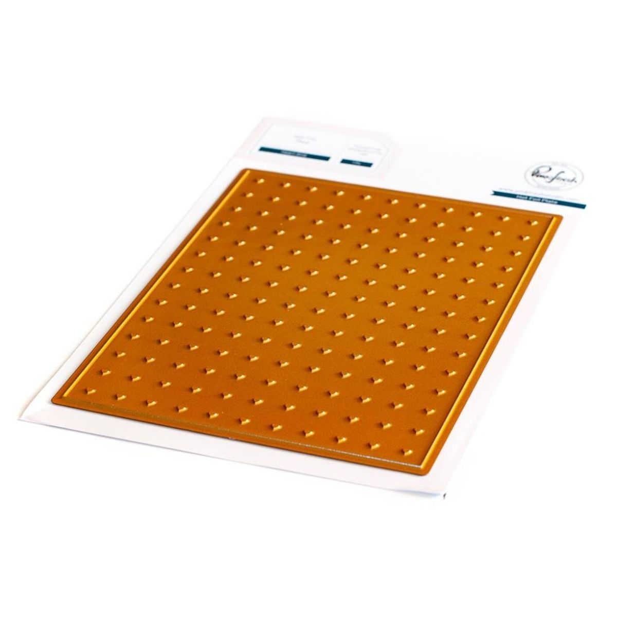 Pinkfresh Studio Heart Grid Hot Foil Plate