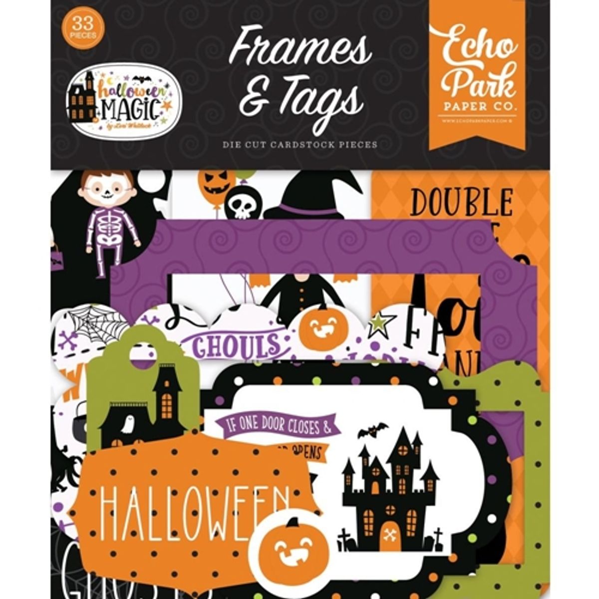 Echo Park Halloween Magic Frames & Tags