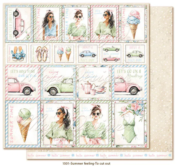 Hovedbilde Maja Design Summer Feeling 12'' x 12'' Collection ...