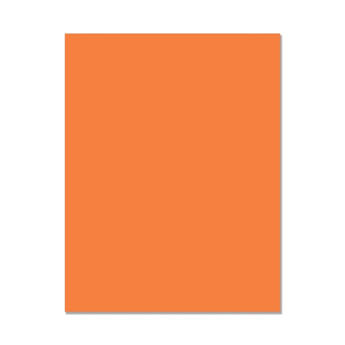 Hero Hues Premium Cardstock - Papaya