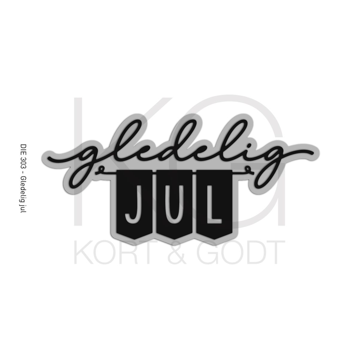 Kort og Godt Die 303 - Gledelig jul