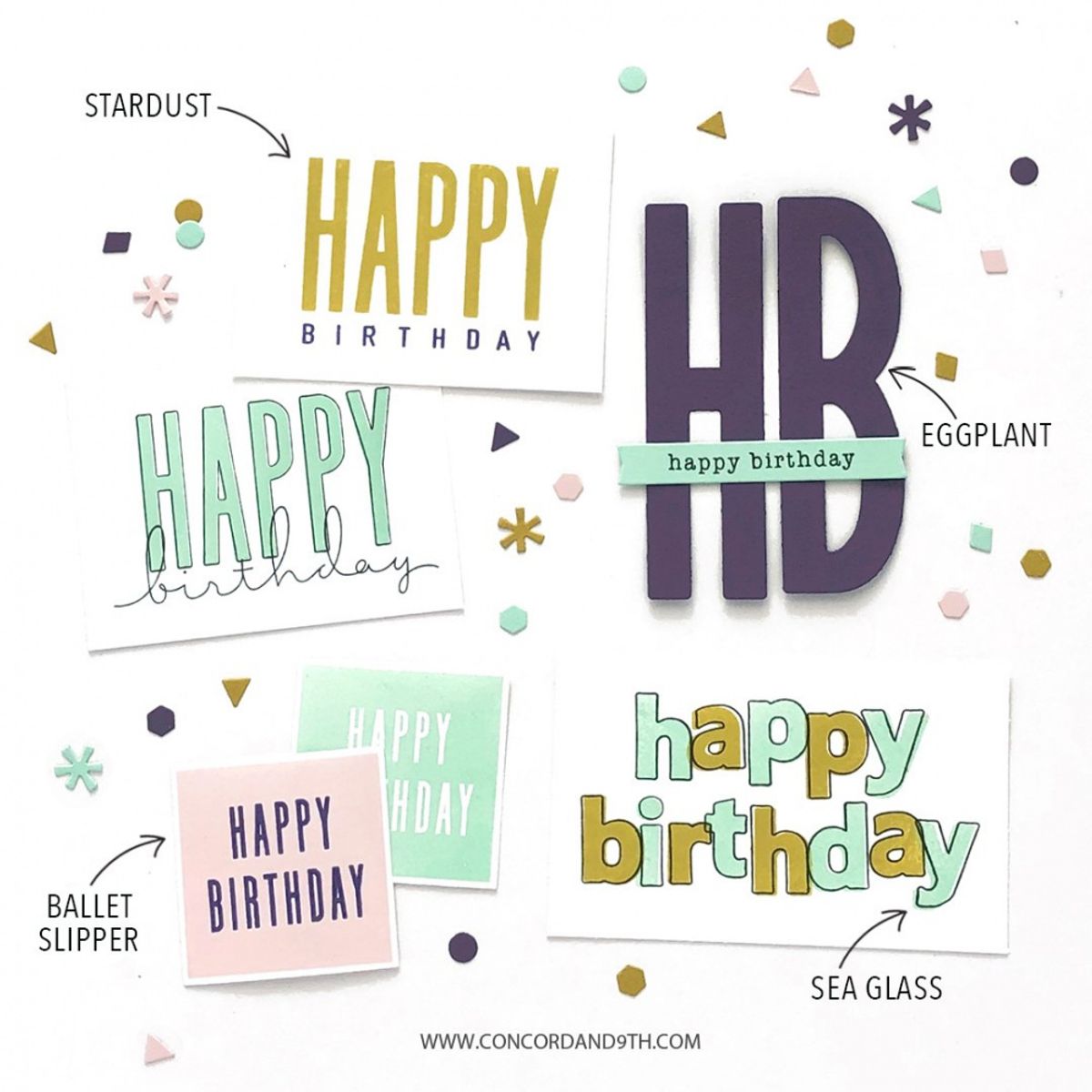 Concord & 9th All the Birthdays Bundle