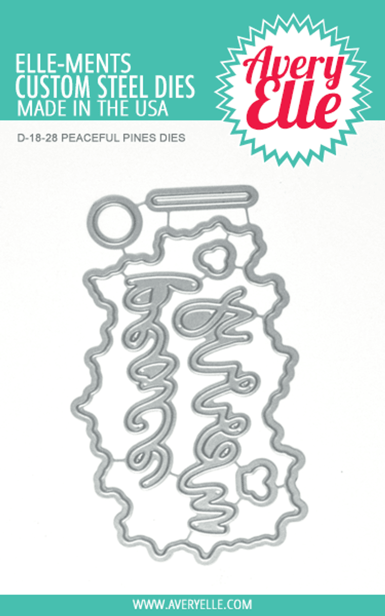 Avery Elle Peaceful Pines Stamp Set
