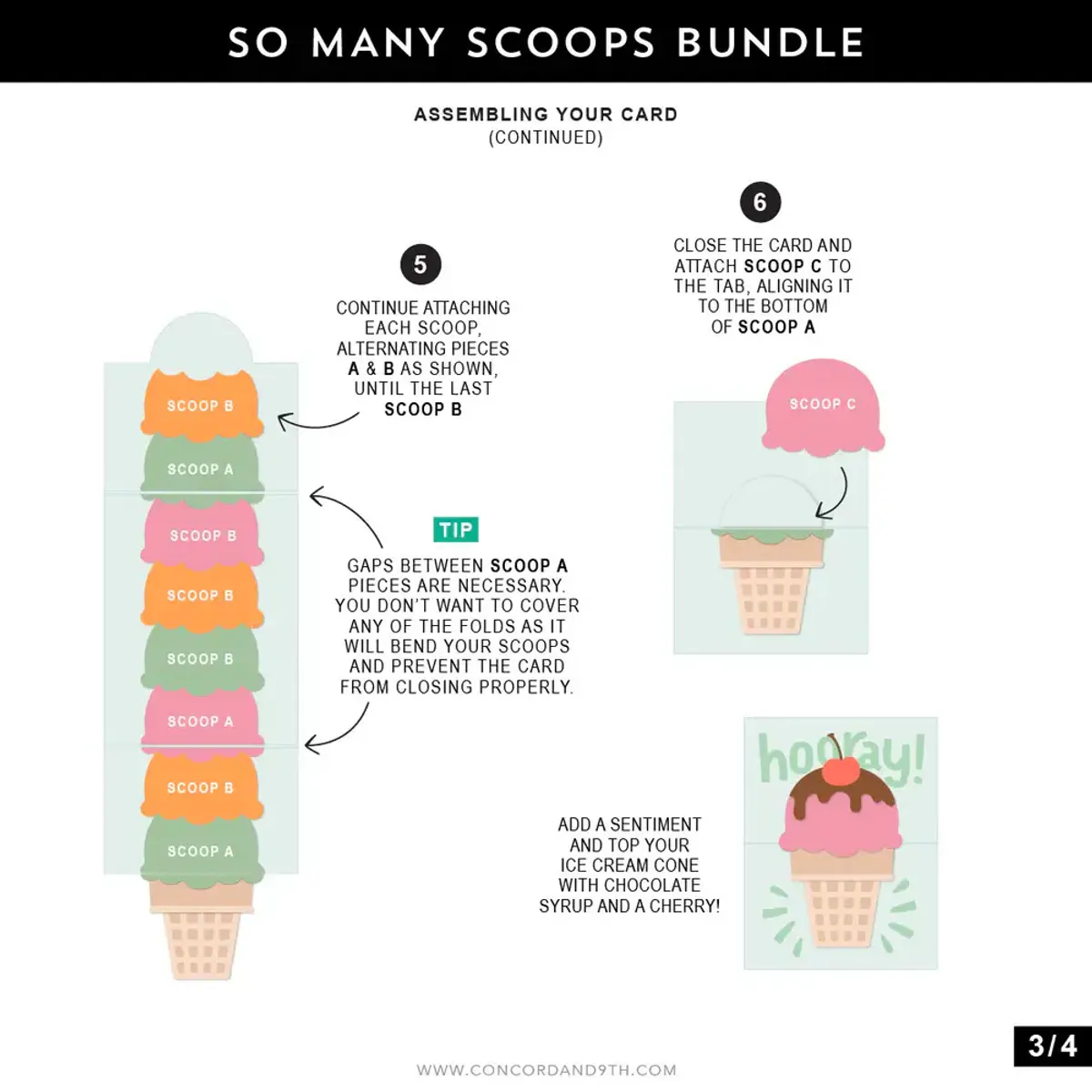 Concord & 9th So Many Scoops Bundle