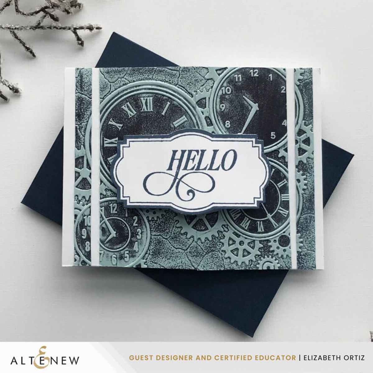 Altenew Creative Labels Stamp & Die Set
