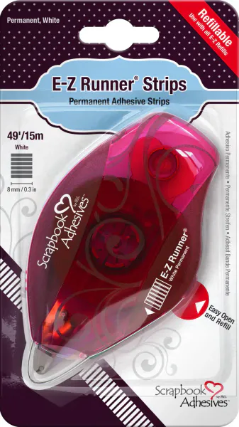 Hovedbilde E-Z Runner Permanent Strips Refillable Dispenser