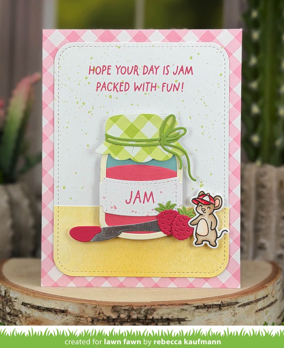 Build-A-Drink Mason Jar Jam and Honey Add-On Dies