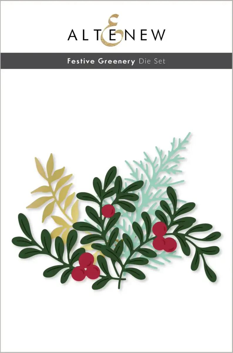 Festive Greenery Die Set
