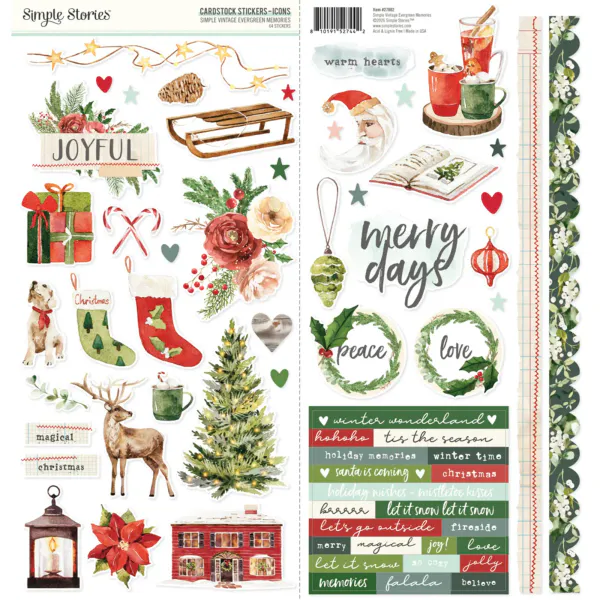 Hovedbilde Simple Vintage Evergreen Memories 12x12 ...