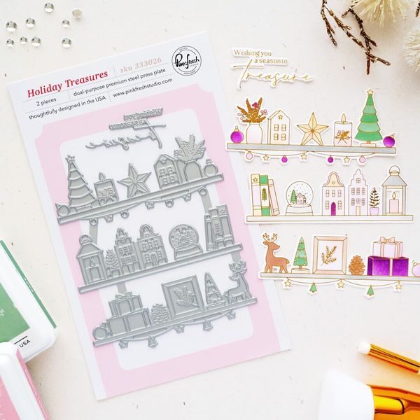 Hovedbilde Holiday Treasures Press Plate