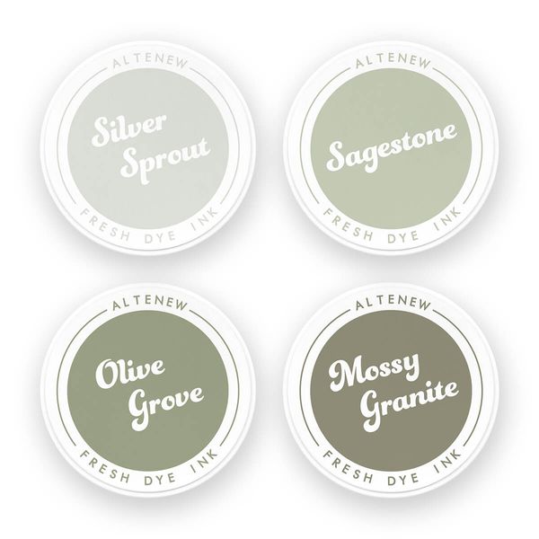 Hovedbilde Altenew Sage Garden Fresh Dye Ink Mini Cube Set