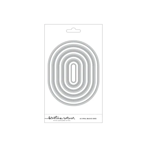 Hovedbilde Kristina Werner A2 Oval Basics Dies