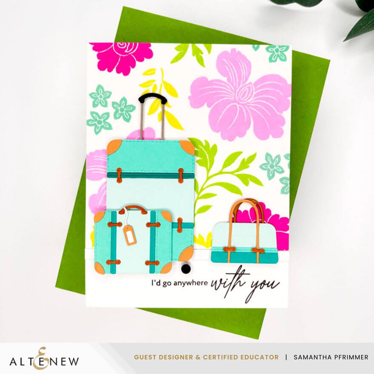 Altenew Pack Your Bags Layering Die Set