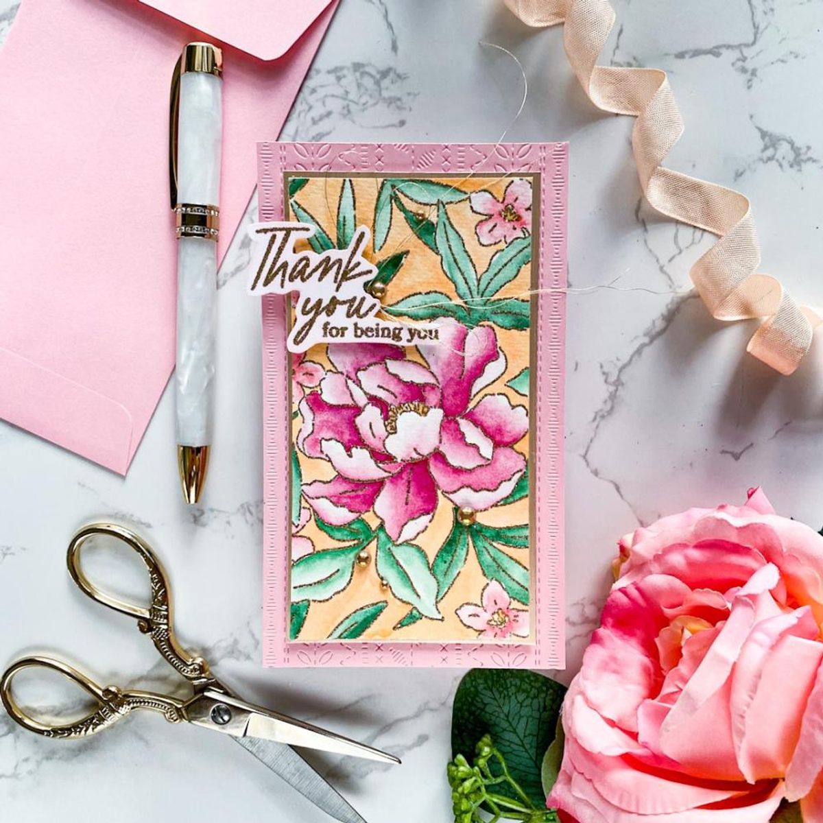 Pinkfresh Studio Blooming Peony bundle