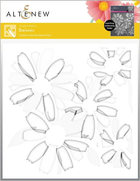 Hovedbilde Altenew Daisies Stencil Set